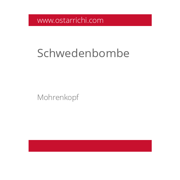 Schwedenbombe