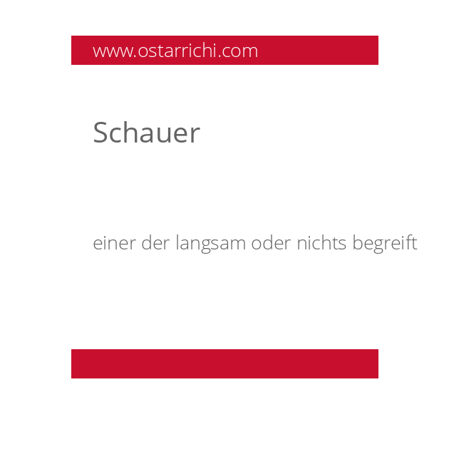 Schauer