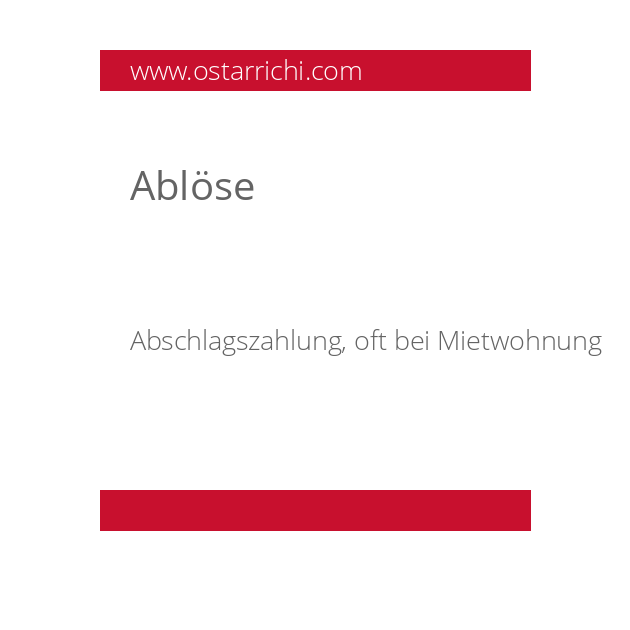 Ablöse