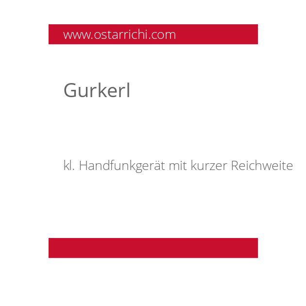 Gurkerl