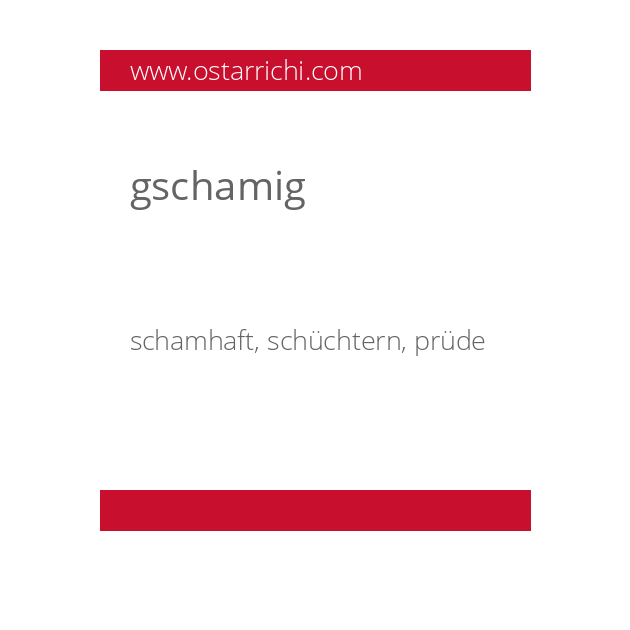 gschamig