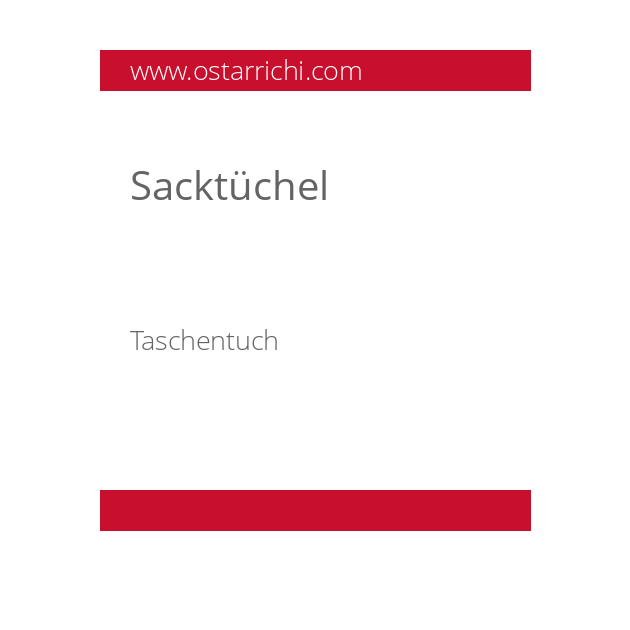 Sacktüchel