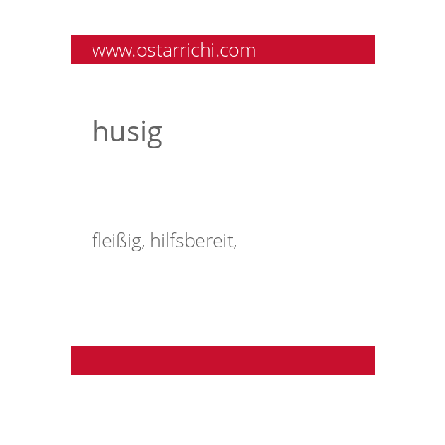 husig