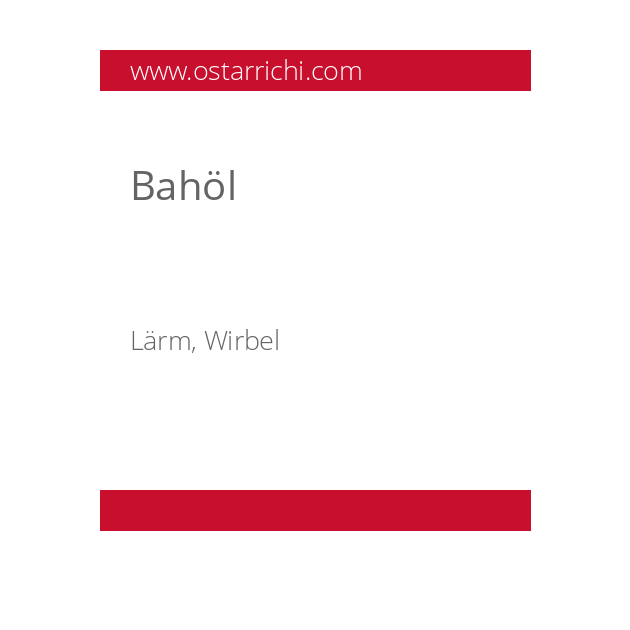 Bahöl