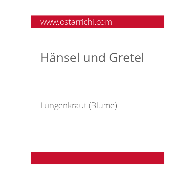 Hänsel und Gretel
